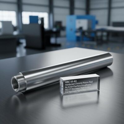 kaufen HRC 55-63 Verhärtetes Chromkolben mit Ra 0,2-0,4 Oberflächenrauheit und ISO f7 Durchmesser Toleranz für Hydraulikzylinder Online-Herstellung