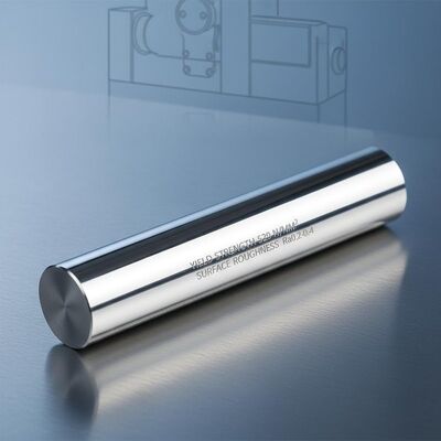 kaufen Edelstahl-Chromkolbenstange mit Leistungsfestigkeit 520 N/MM2 und Oberflächenrauheit Ra0,2-0,4 für korrosionsbeständige hydraulische Anwendungen Online-Herstellung